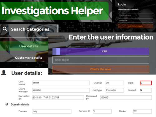 Investigation Helper